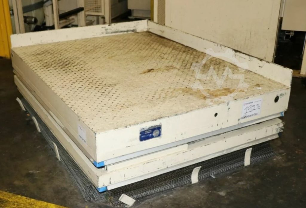 Lifting table used